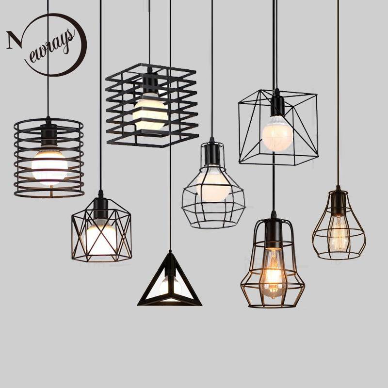 Suspension LED Industrial Cage Formes Variées | Marco Lucetti