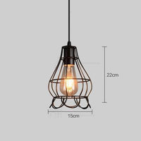 Suspension LED Industrial Cage Formes Variées | Marco Lucetti G