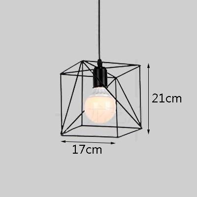 Suspension LED Industrial Cage Formes Variées | Marco Lucetti J