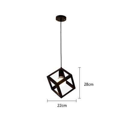 Suspension LED Industrial Cage Formes Variées | Marco Lucetti K