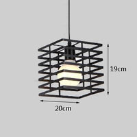 Suspension LED Industrial Cage Formes Variées | Marco Lucetti O