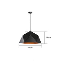 Suspension LED Industriel Géométrique | Marco Lucetti