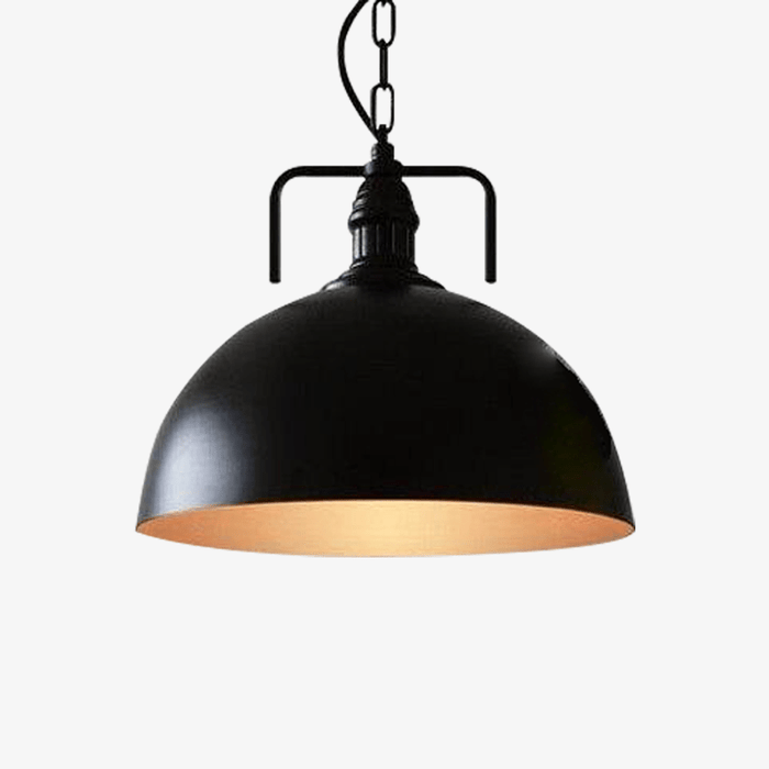 Suspension LED industrielle avec abat-jour en métal. | Marco Lucetti
