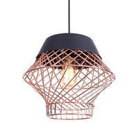 Suspension LED Industrielle Loft | Marco Lucetti Rose gold