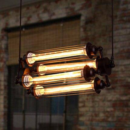 Suspension LED industrielle métal rétro | Marco Lucetti