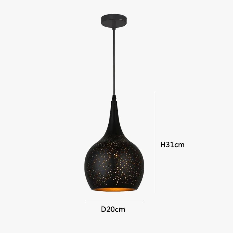 Suspension LED Industrielle Rétro Art Décoratif | Marco Lucetti