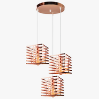 Suspension LED Industrielle Vintage Moderne à 1/3 Têtes Luminaire