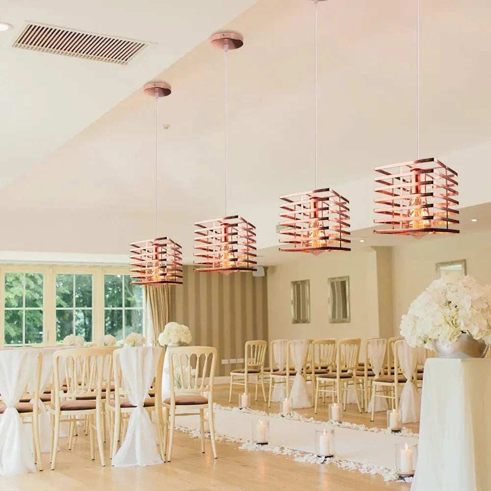 Suspension LED Industrielle Vintage Moderne à 1/3 Têtes Luminaire | Marco Lucetti