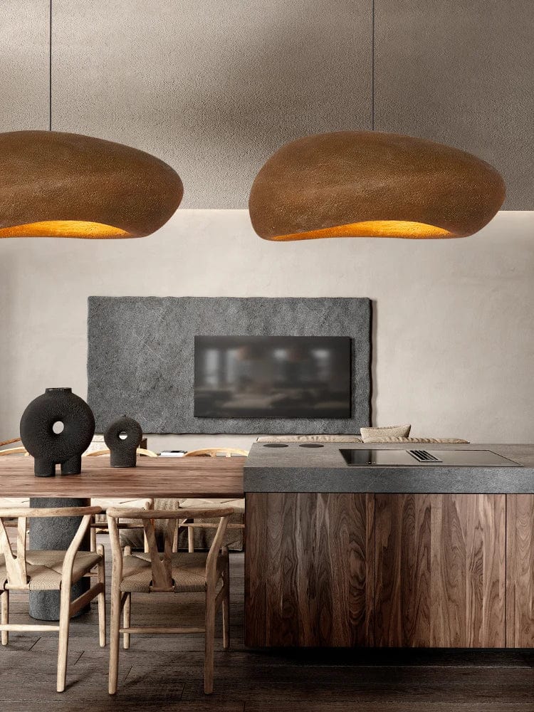 Suspension LED japonaise design pour loft. | Marco Lucetti