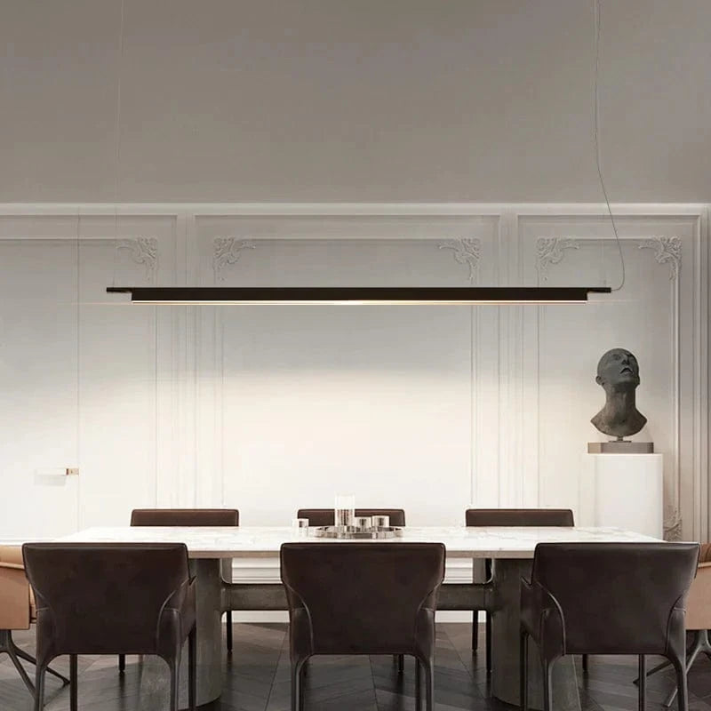 Suspension LED linéaire moderne par Styliste Luminescent | Marco Lucetti