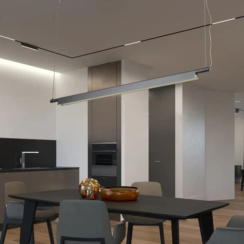 Suspension LED linéaire moderne par Styliste Luminescent | Marco Lucetti