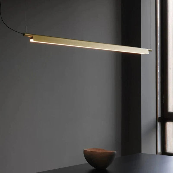 Suspension LED linéaire moderne par Styliste Luminescent | Marco Lucetti