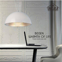 Suspension LED Loft en métal avec abat-jour arrondi | Marco Lucetti