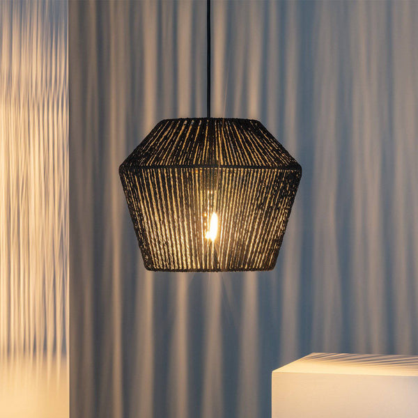 Suspension LED Loft en papier tressé. | Marco Lucetti