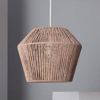 Suspension LED Loft en papier tressé. | Marco Lucetti Beige