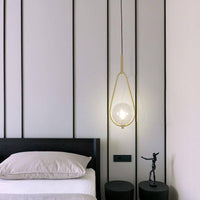 Suspension LED Loft en verre et métal Brillant | Marco Lucetti