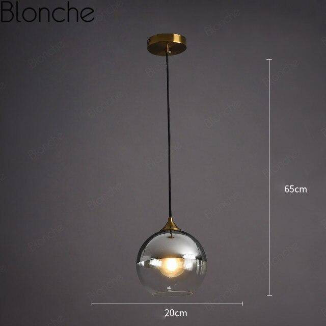 Suspension LED Loft en verre fumé | Marco Lucetti Argenté - A