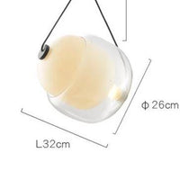 Suspension LED Loft Glass | Marco Lucetti Blanc