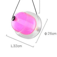 Suspension LED Loft Glass | Marco Lucetti Fuchsia