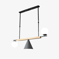 Suspension LED Loft Glass & Triangle | Marco Lucetti Gris