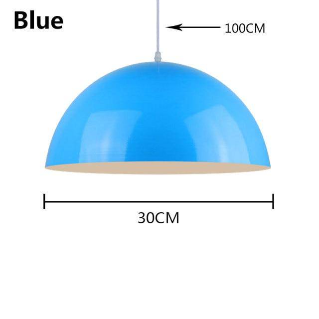 Suspension LED Loft Macaron Coloré | Marco Lucetti Bleu / Froide