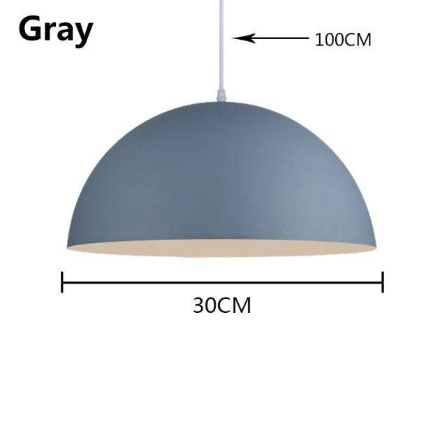 Suspension LED Loft Macaron Coloré | Marco Lucetti Gris / Froide