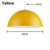 Suspension LED Loft Macaron Coloré | Marco Lucetti Jaune / Froide