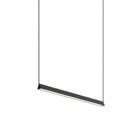 Suspension LED Loft Noire Élancée | Marco Lucetti Noir / 120cm / Naturelle