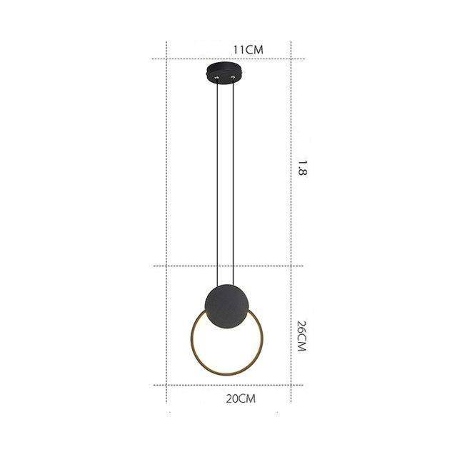 Suspension LED Lofty Circle | Marco Lucetti C / Froide