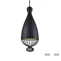 Suspension LED Lofty en métal design arc | Marco Lucetti A - S - Noir