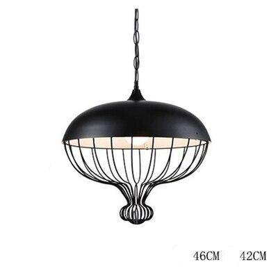 Suspension LED Lofty en métal design arc | Marco Lucetti C - Noir