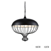 Suspension LED Lofty en métal design arc | Marco Lucetti C - Noir