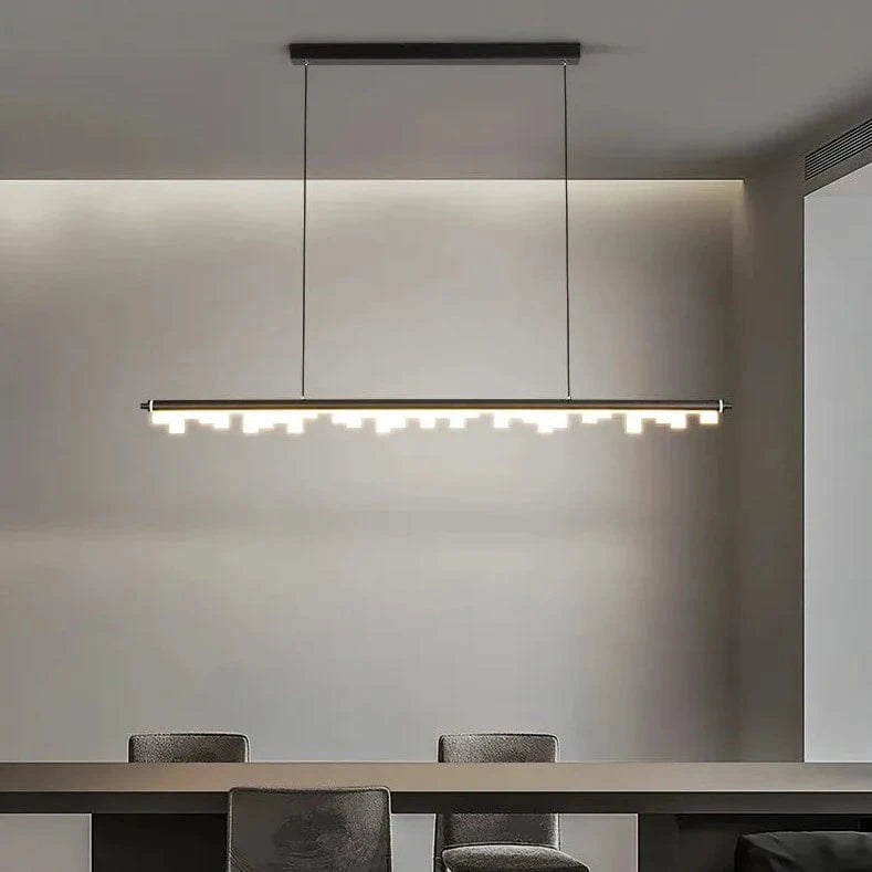 Suspension LED Longue Élégante | Marco Lucetti