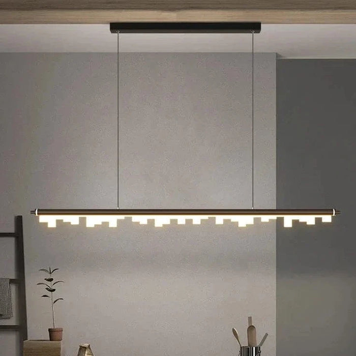 Suspension LED Longue Élégante | Marco Lucetti
