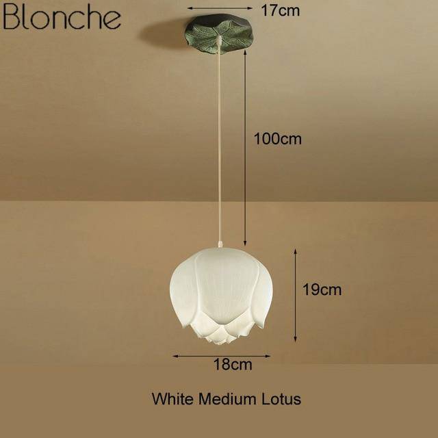 Suspension LED Lotus Blossom | Marco Lucetti 1 lampe - Blanc - Medium