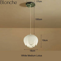 Suspension LED Lotus Blossom | Marco Lucetti 1 lampe - Blanc - Medium
