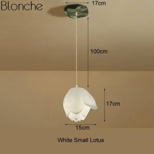 Suspension LED Lotus Blossom | Marco Lucetti 1 lampe - Blanc - Small