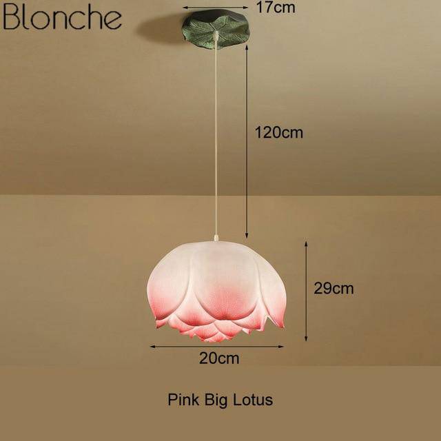 Suspension LED Lotus Blossom | Marco Lucetti 1 lampe - Rose - Large