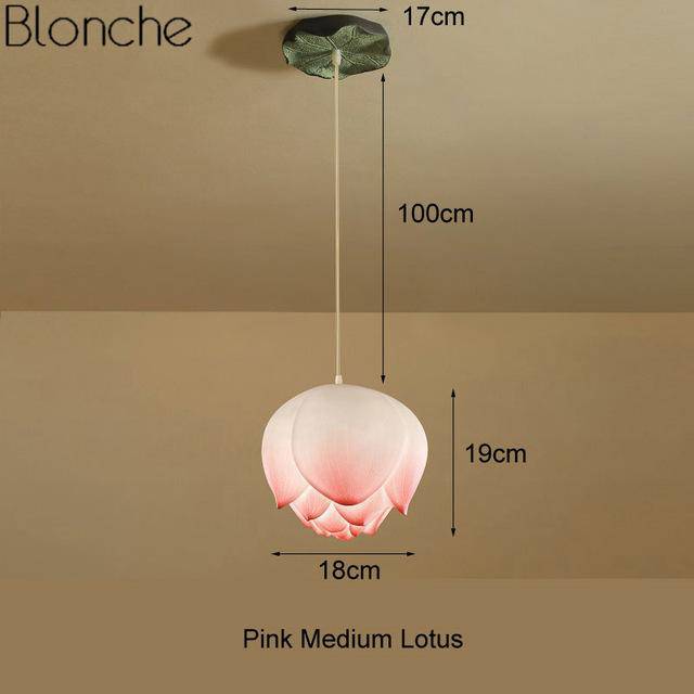 Suspension LED Lotus Blossom | Marco Lucetti 1 lampe - Rose - Medium