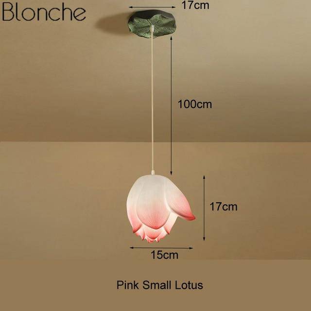 Suspension LED Lotus Blossom | Marco Lucetti 1 lampe - Rose - Small
