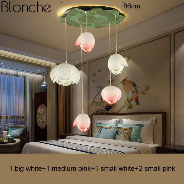 Suspension LED Lotus Blossom | Marco Lucetti 5 lampes