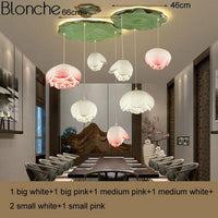 Suspension LED Lotus Blossom | Marco Lucetti 7 lampes