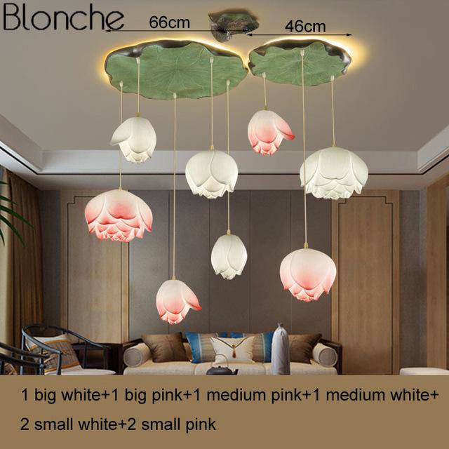Suspension LED Lotus Blossom | Marco Lucetti 8 lampes