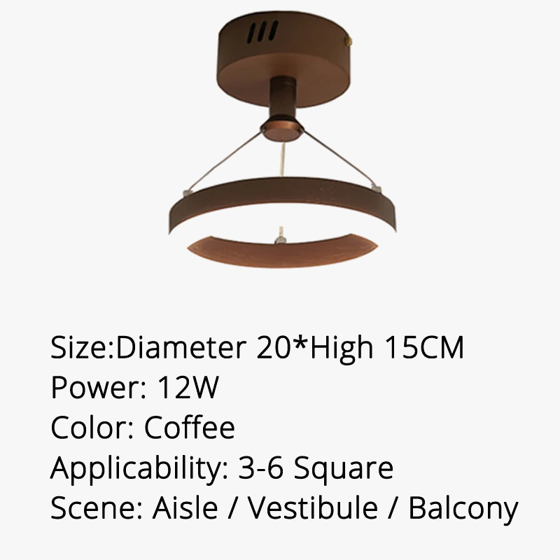 Suspension LED design avec télécommande - Luminaire acrylique Lampara Abajur