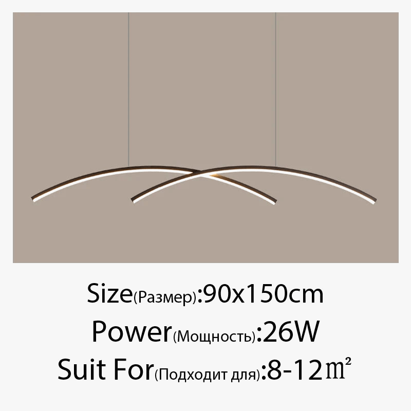 Suspension LED: Luminaire Moderne avec Intensité Variable | Marco Lucetti