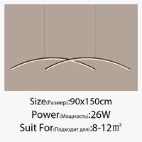 Suspension LED: Luminaire Moderne avec Intensité Variable | Marco Lucetti