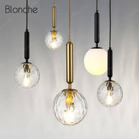 Suspension LED Luxe en Acier et Verre | Marco Lucetti