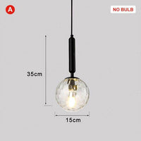 Suspension LED Luxe en Acier et Verre | Marco Lucetti A