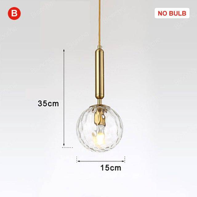 Suspension LED Luxe en Acier et Verre | Marco Lucetti B