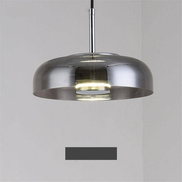 Suspension LED Luxe en Verre | Marco Lucetti Gris